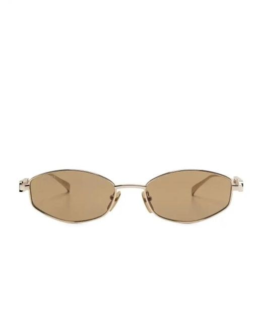 Gucci Natural Oval Sunglasses