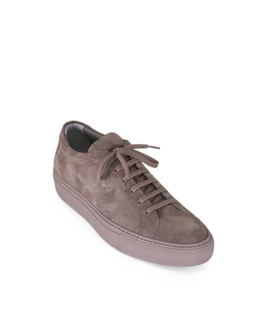 Common Projects Multicolor Achilles Suede Sneakers for men