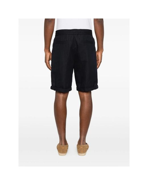 Brunello Cucinelli Black Shorts for men
