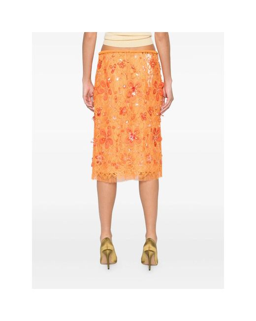 Gucci Orange Skirts