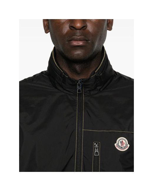 Moncler Black Jackets for men