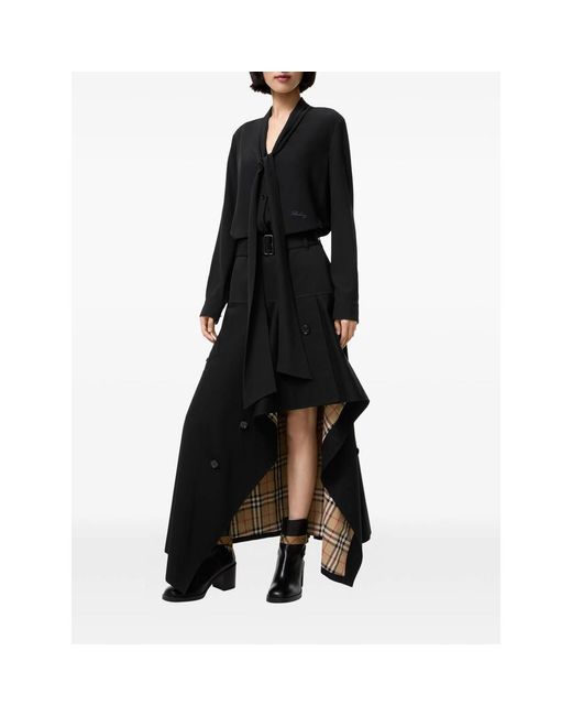 Burberry Black Skirts