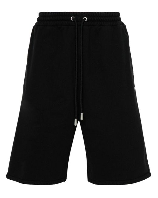 Off-White c/o Virgil Abloh Off- Diag-Stripe Cotton Shorts in Black for ...