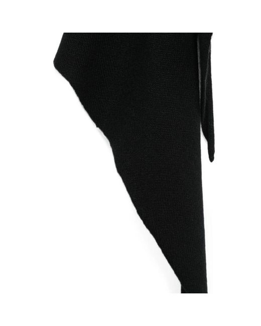 Lisa Yang Black Florianne Scarf
