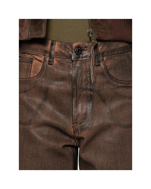 Gestuz Brown Gzcellie Straight-Leg Jeans