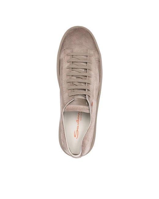 Santoni Pink Sneakers for men