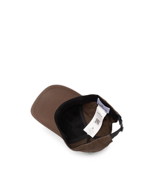 Stone Island Brown Hats for men