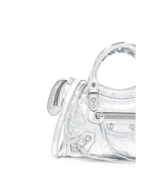 Balenciaga White Tote Bags