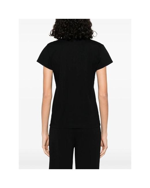 Mazzarelli Black Short-Sleeve T-Shirt