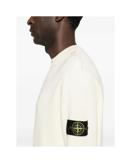 Stone Island White Sweaters & Knitwear for men
