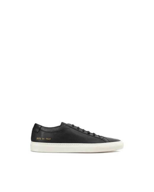 Common Projects Black Lace-Up Sneakers for men