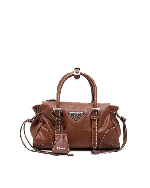 Prada Brown Tote Bags