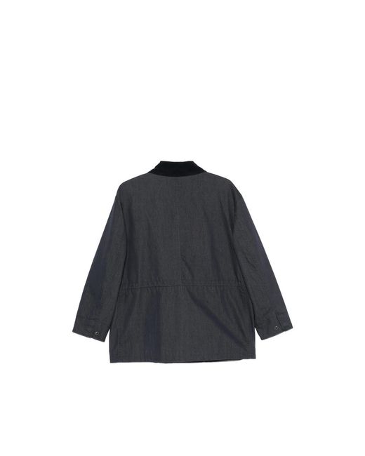 DUNST Blue Flap-Pocket Collar Jacket for men