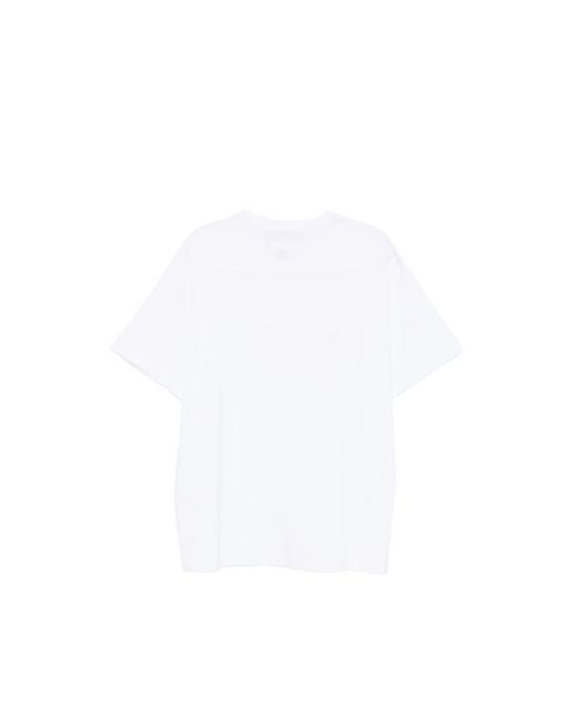 Versace Jeans Couture White Short-Sleeved T-Shirt for men