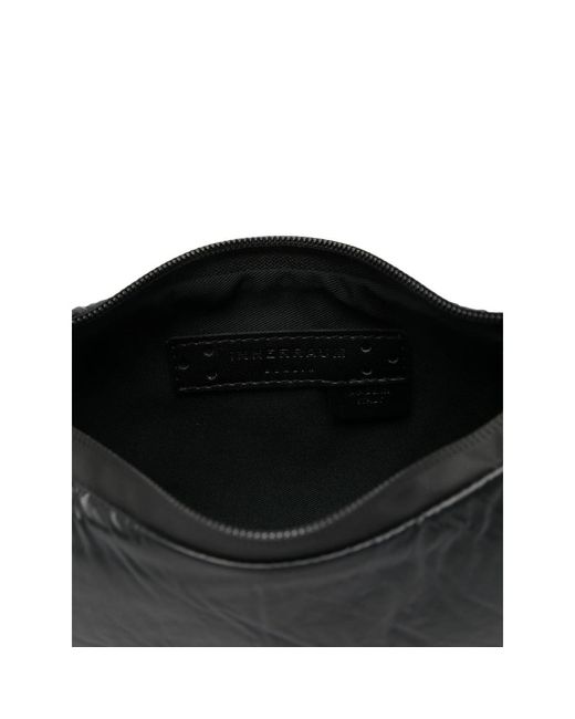 Innerraum Black Ring-Handle Shoulder Bag for men