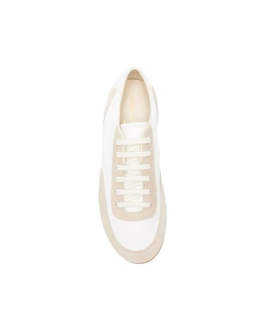 Common Projects White Boots Minimal Suede