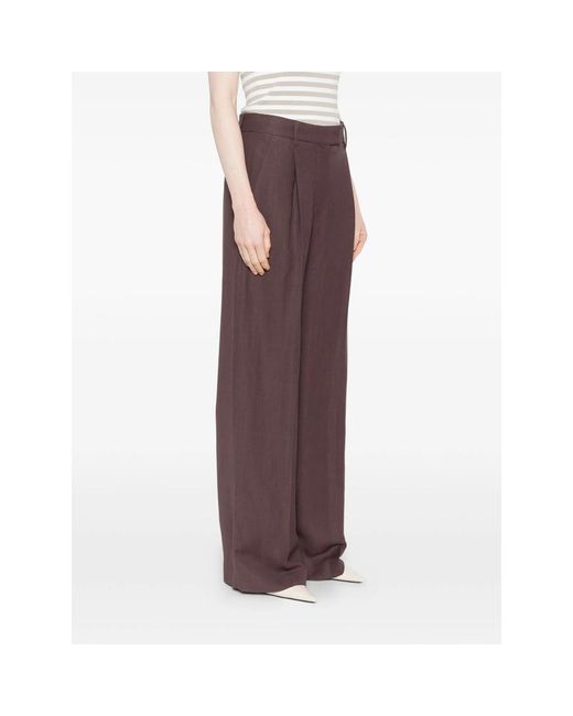 Brunello Cucinelli Purple Trousers