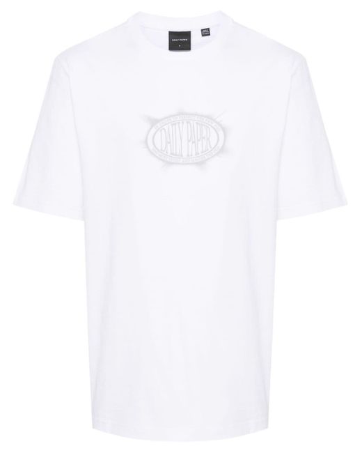Daily Paper White Glow Cotton T-Shirt