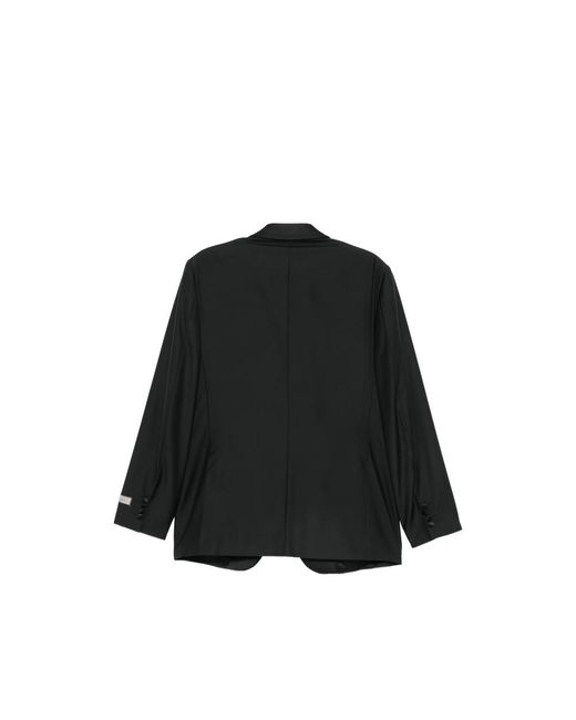 Canali Black Shawl-Lapel Suit for men