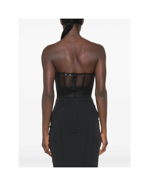 Elisabetta Franchi Black Tops