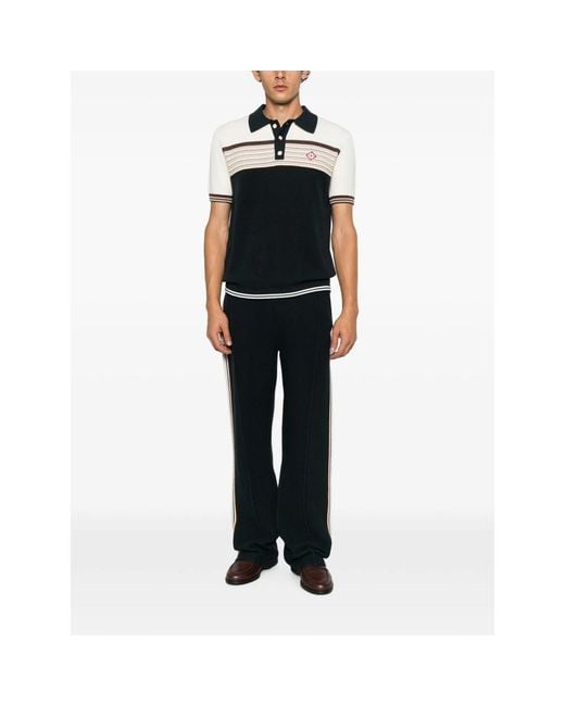 Casablanca Black T-Shirts And Polos for men