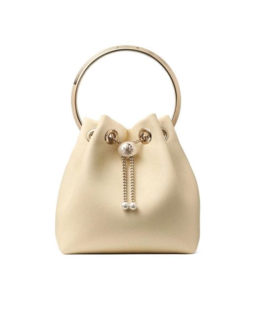 Jimmy Choo Natural Neutrals Bucket Bags