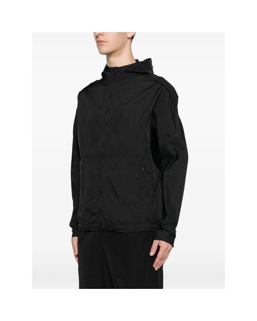 Y-3 Black Hooded Jacket for men