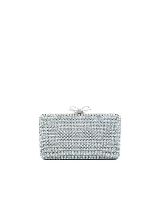 Self-Portrait Gray Clutches