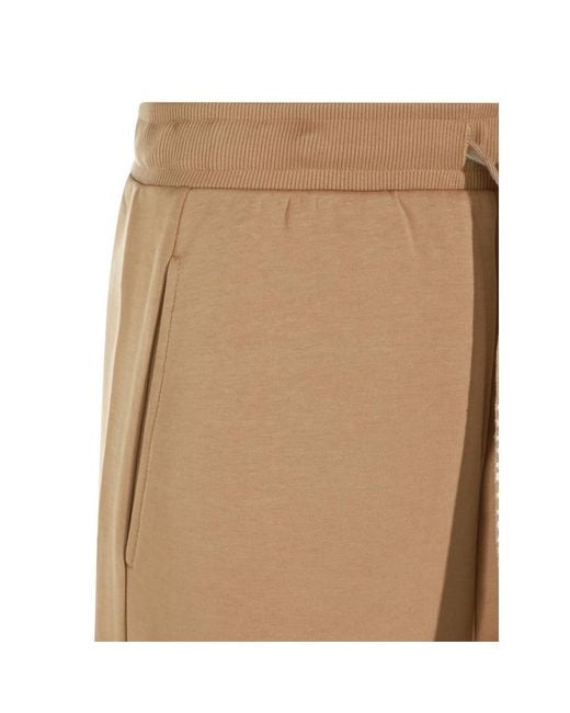 Max Mara Natural Logo-Drawstring Track Pants