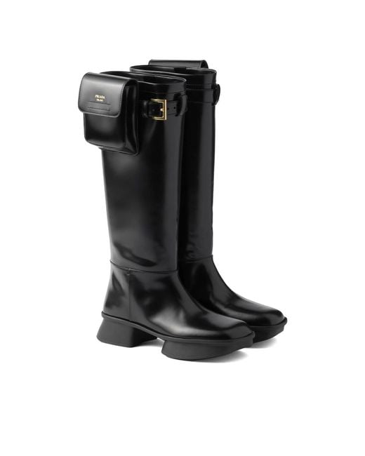 Prada Black Boots