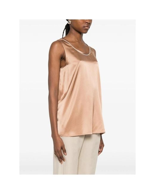 Panicale Natural Embellished Top