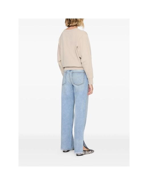 Anine Bing Natural Sweatshirts Neutral