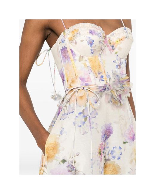 Zimmermann White Midi Dresses