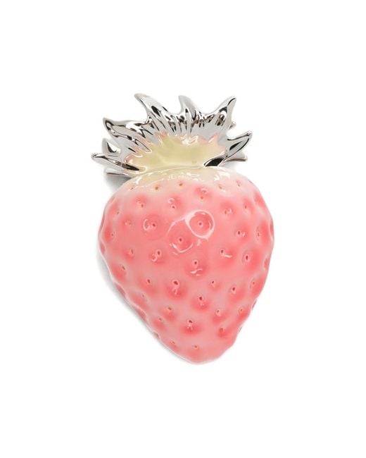 YVMIN Pink Strawberry Charm Hair Accessory