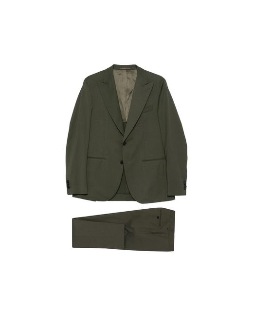 Caruso Green Aida Suit for men