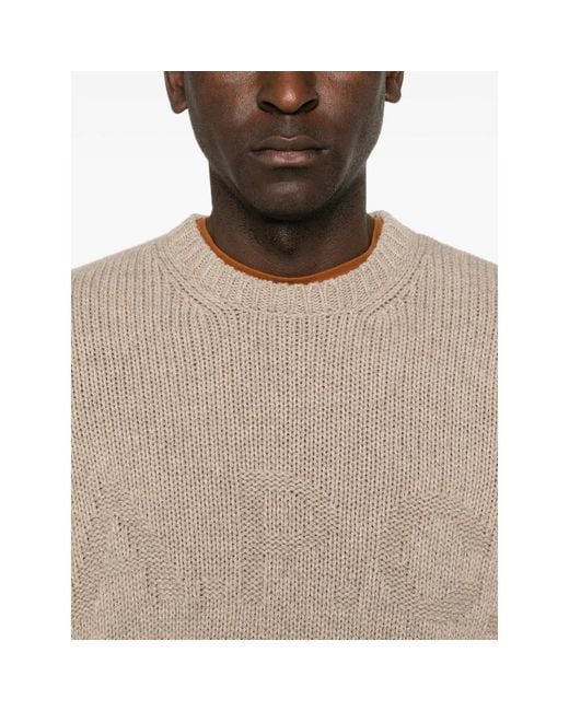 A.P.C. Brown Neutrals Sweaters & Knitwear for men