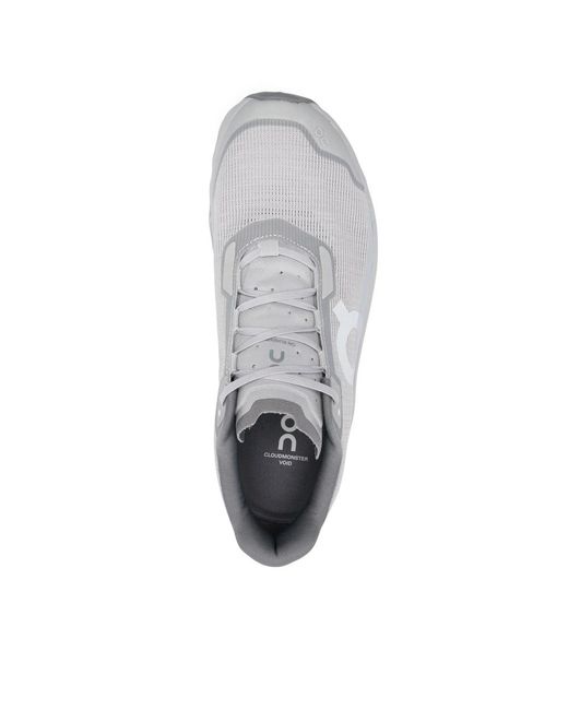 On Shoes Gray Cloudmonster Void Sneakers for men