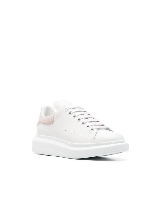 McQueen Sneakers White, Pink
