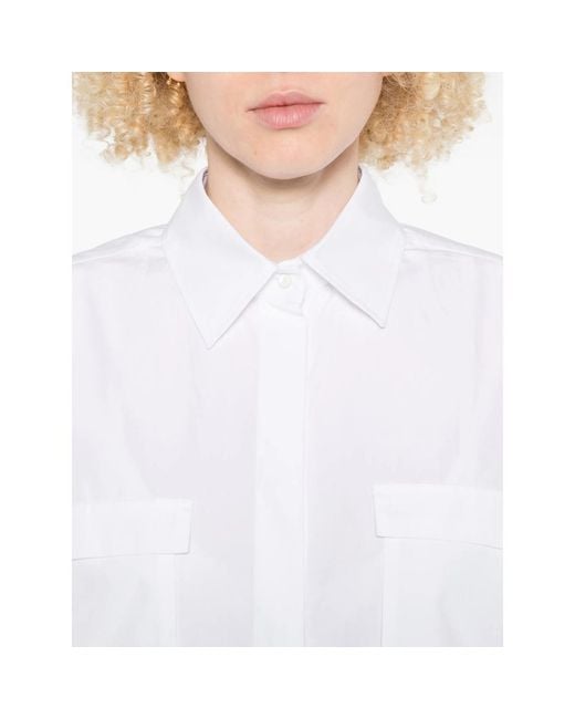 Max Mara White Tops