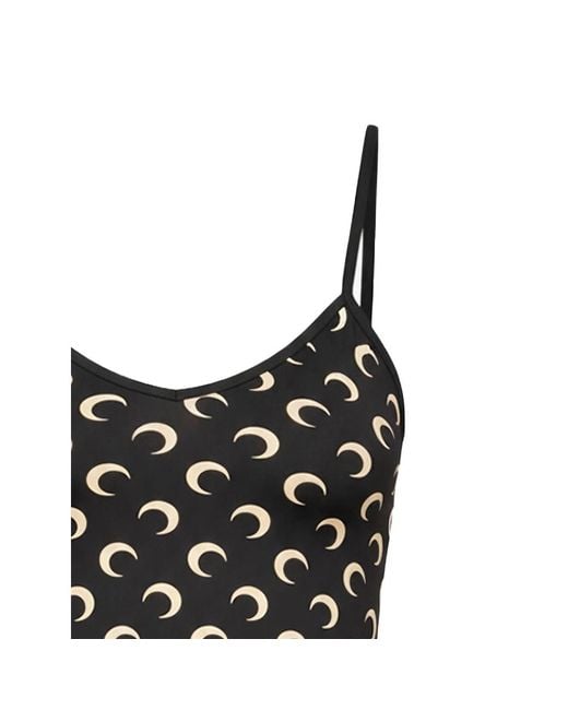 MARINE SERRE Black Tops
