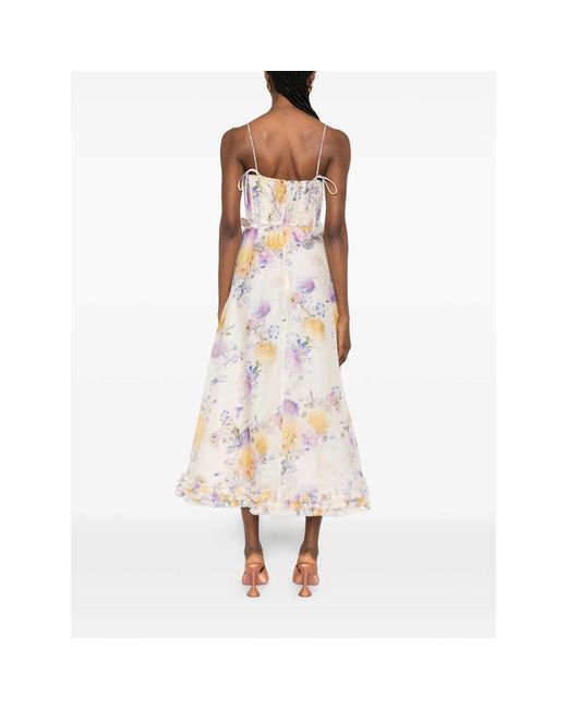 Zimmermann White Midi Dresses