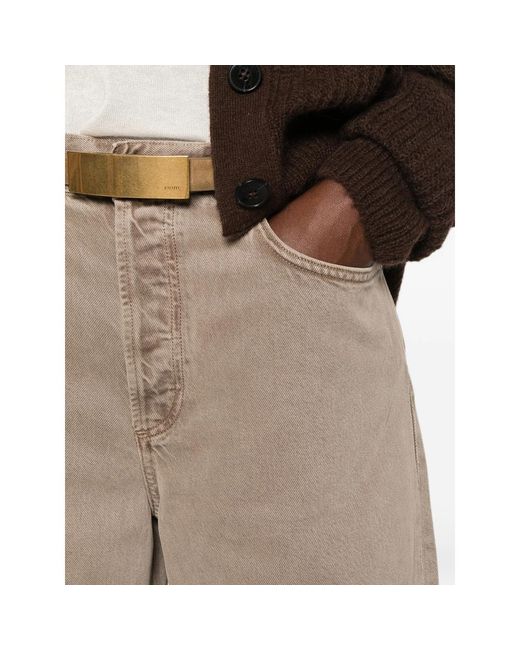 Agolde Natural Low Slung Baggy Wide-Leg Jeans