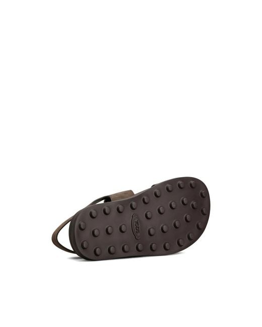Tod's Black Shoes Brown