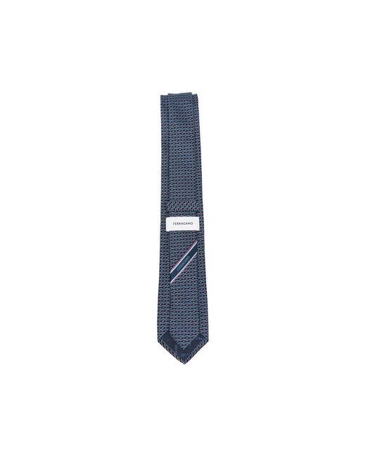 Ferragamo Blue Ties for men