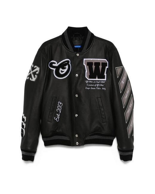 Off-White c/o Virgil Abloh Black Jackets for men