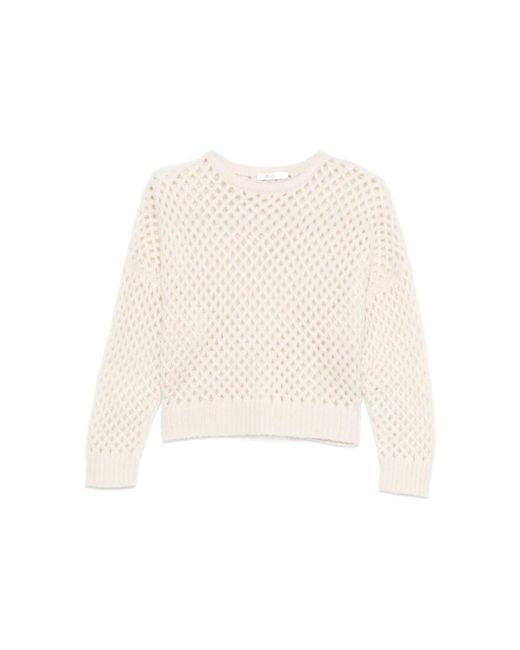Max Mara White Neutrals Knitwear