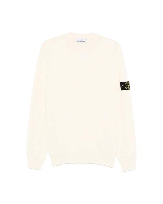 Stone Island White Sweaters & Knitwear for men