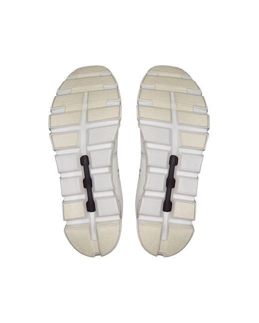 On Shoes White Cloud 6 Mesh Sneakers for men