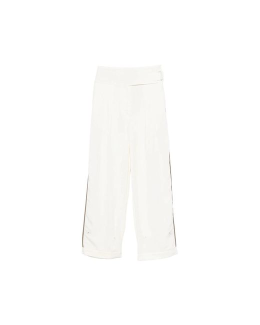 Entire studios White Slit-Pocket Trousers