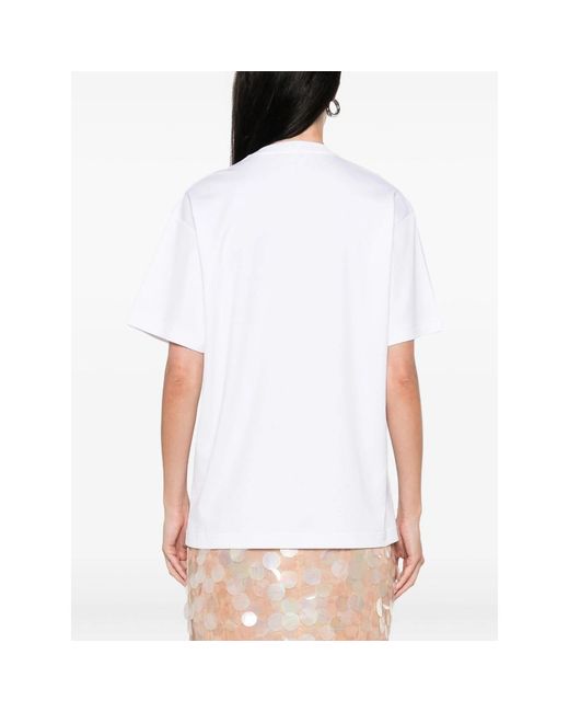 Gucci White Short-Sleeve Crew-Neck T-Shirt